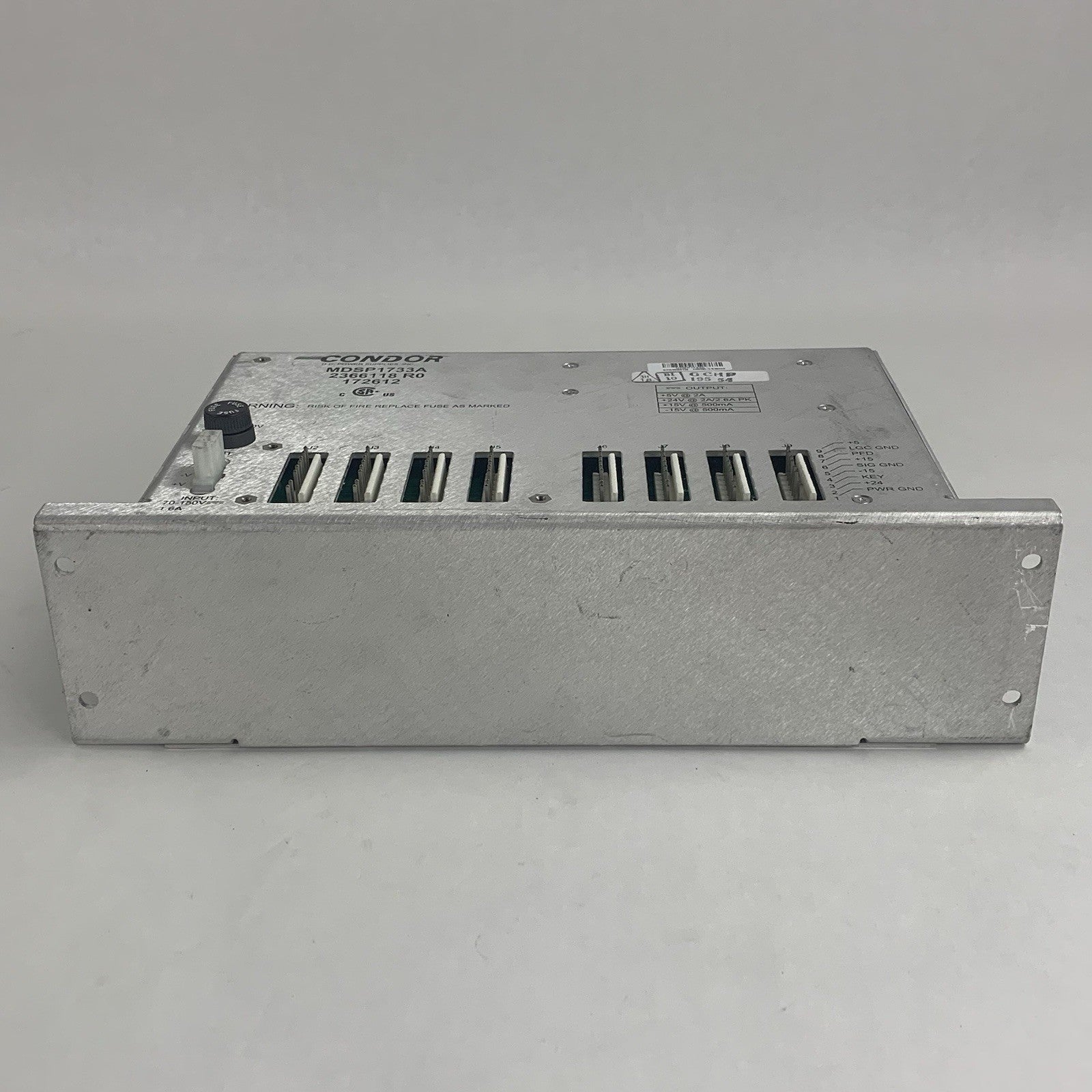 Condor MDSP1733A  DC Power Supply 2366118 GE Untested8