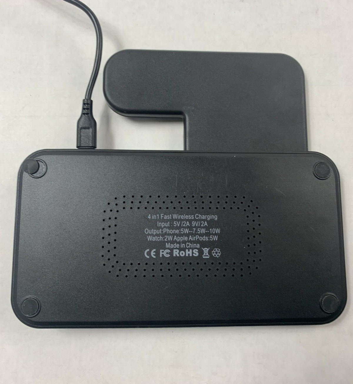 3 in 1 Charger Stand Charging Cradle Station Dock with Adapter