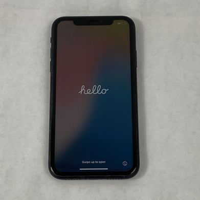 Apple iPhone XR A1984 256GB Unlocked 6.1" Black IOS 18.7.1