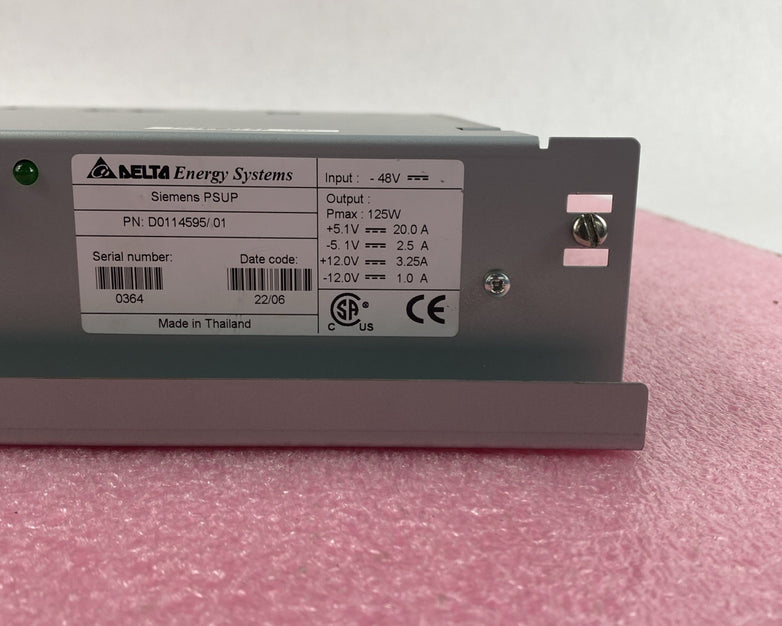 Delta Energy Systems Siemens PSUP D0114595/ 01 Power Supply Module
