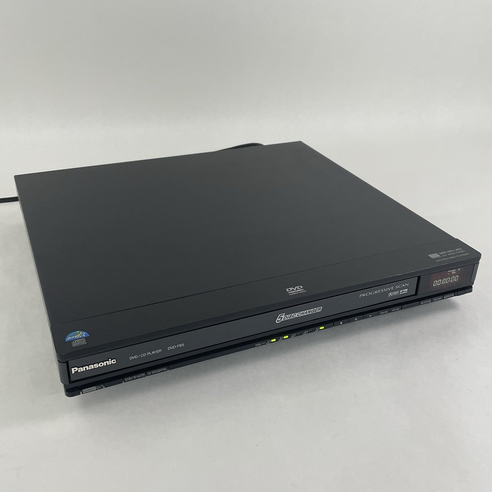 Panasonic DVD-F65 5 Disc DVD Player0