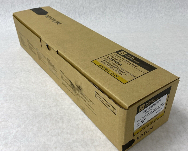 Katun TFC50UY Compatible Yellow Toner Cartridge For Toshiba E-Studio Printers