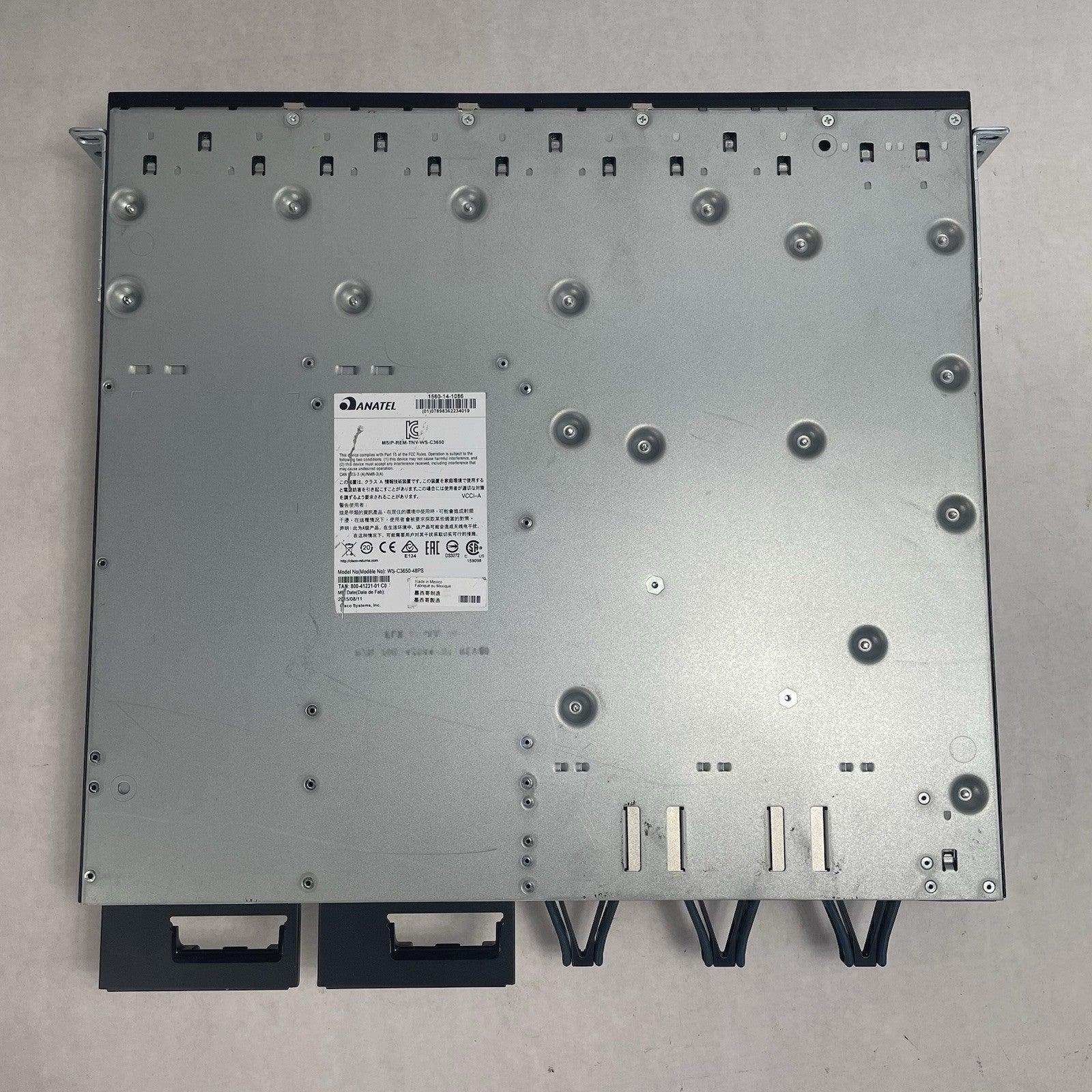 Cisco WS-C3650-48PS-S V02 Tested & Reset 2X PSU10