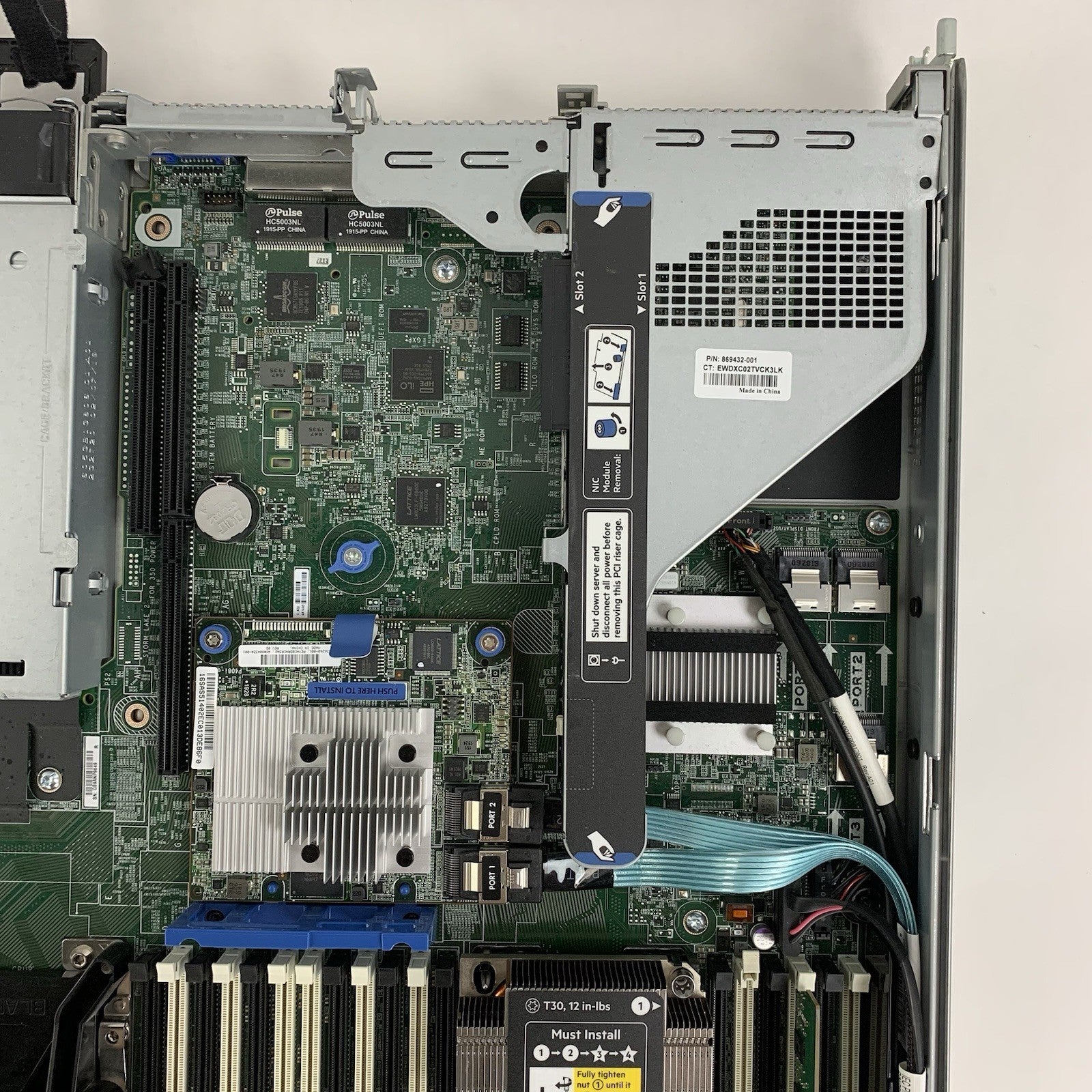 HP ProLiant DL360 Gen10 1x Intel Xeon Bronze 3104 1.7GHz 8GB RAM No OS/HDD16