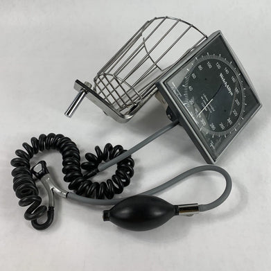 Welch Allyn CE0297 Sphygmomanometer Dark Grey With Basket and Pressure Regulator