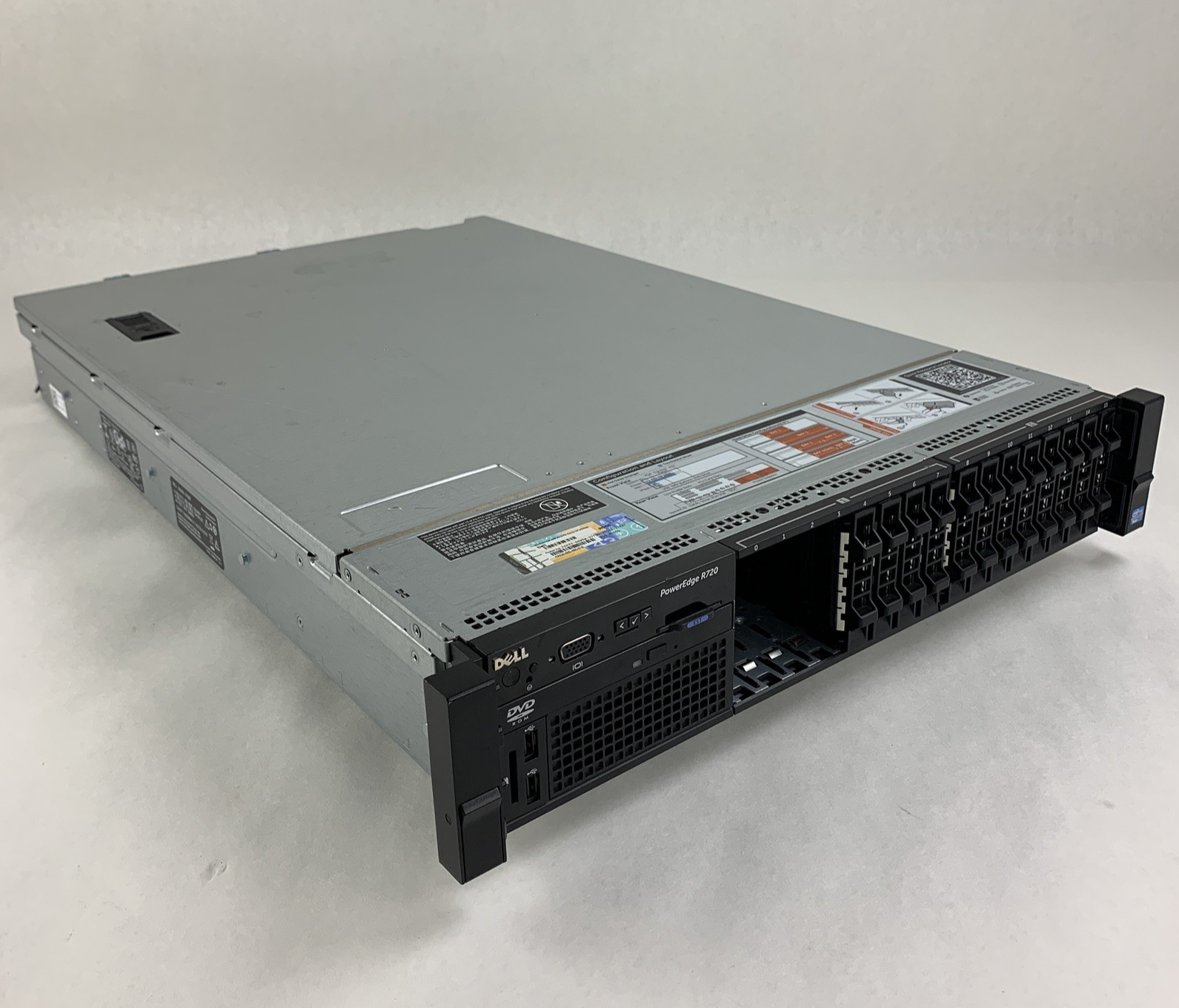 Dell PowerEdge R720 Server 1x Xeon E5-2640 2.5 GHz 32 GB Ram No OS No HDD