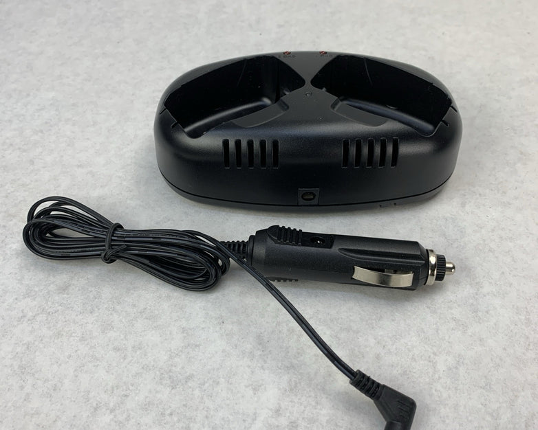 Midland GXT1000 GMRS 2-Way Radio Set of 2 Charge base Car Adapter - No Batteries