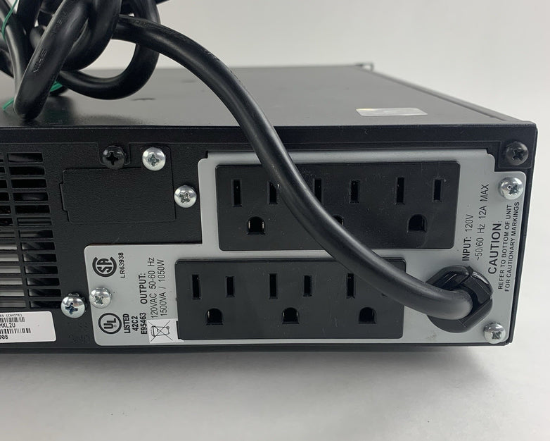 APC SURTA1500RMXL2U 1500VA 1050W BackUp UPS Tested No Batteries