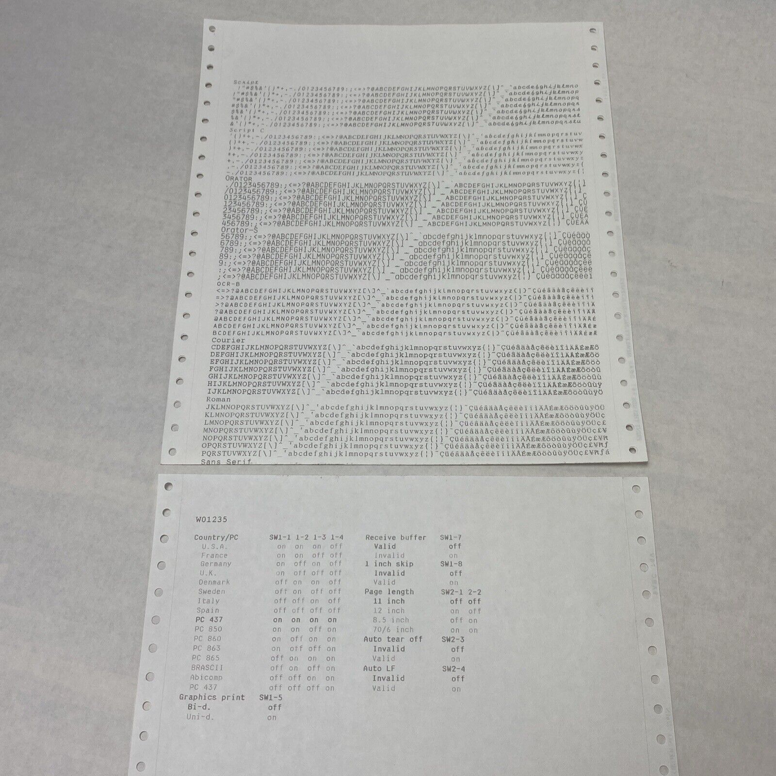 Epson LQ-570+ Dot Matrix Printer - Parts or Repair
