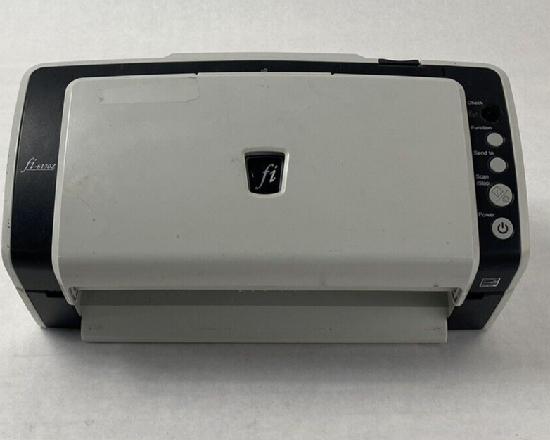 Fujitsu fi-6130z Document Scanner For Parts or Repair No AC Adapter