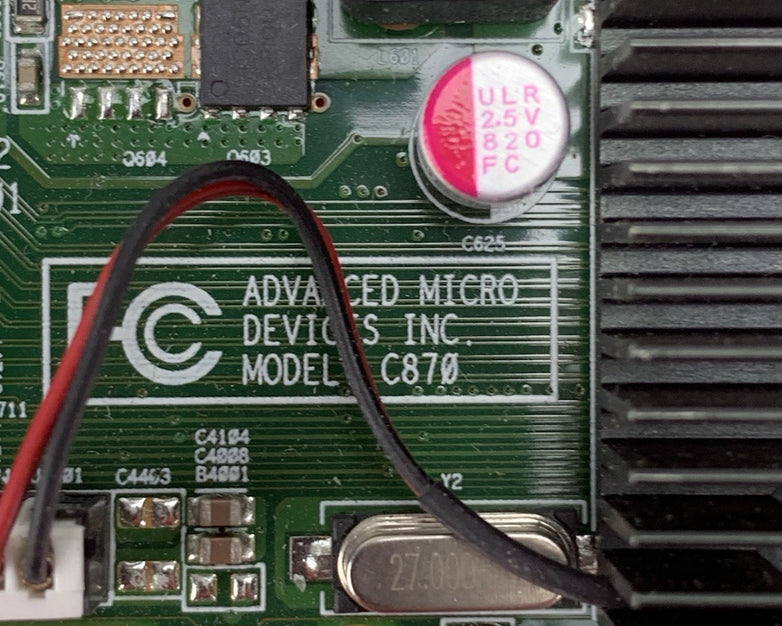AMD Radeon C870 109-C87051-00_02 Video Graphics Card