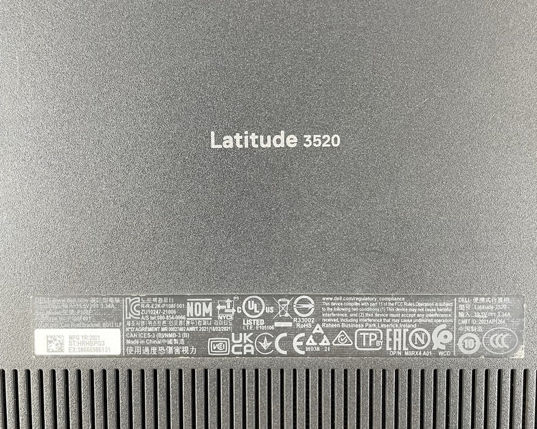 Dell Latitude 3520 15.6" i5-1145G7 2.60 GHz 8 GB RAM No SSD/OS/AC - READ
