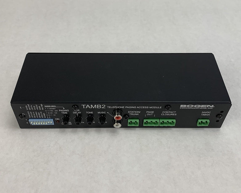 Bogen Communications TAMB2 Telephone Paging Access Module w/ Accessories