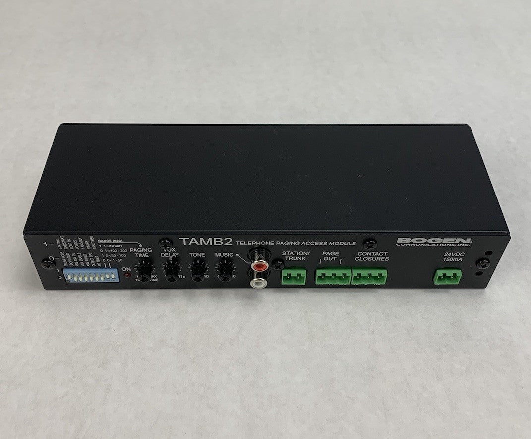 Bogen Communications TAMB2 Telephone Paging Access Module w/ Accessories