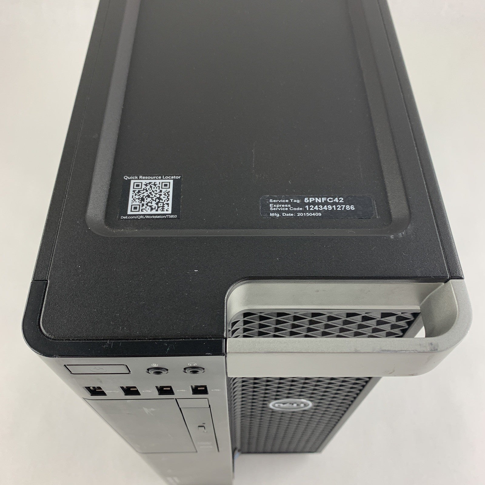 Dell Precision Tower 5810 E5-1620v3 3.5 GHz 64 GB RAM Quadro K4200 No HDD No OS