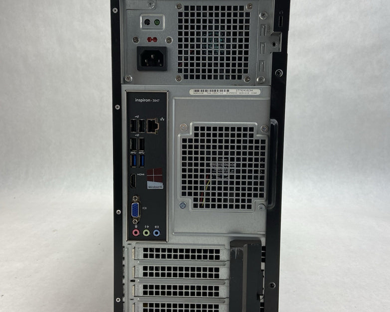 Dell Isnpiron 3847 MT Intel Pentium G3240 3.1GHz 4GB RAM No HDD No OS