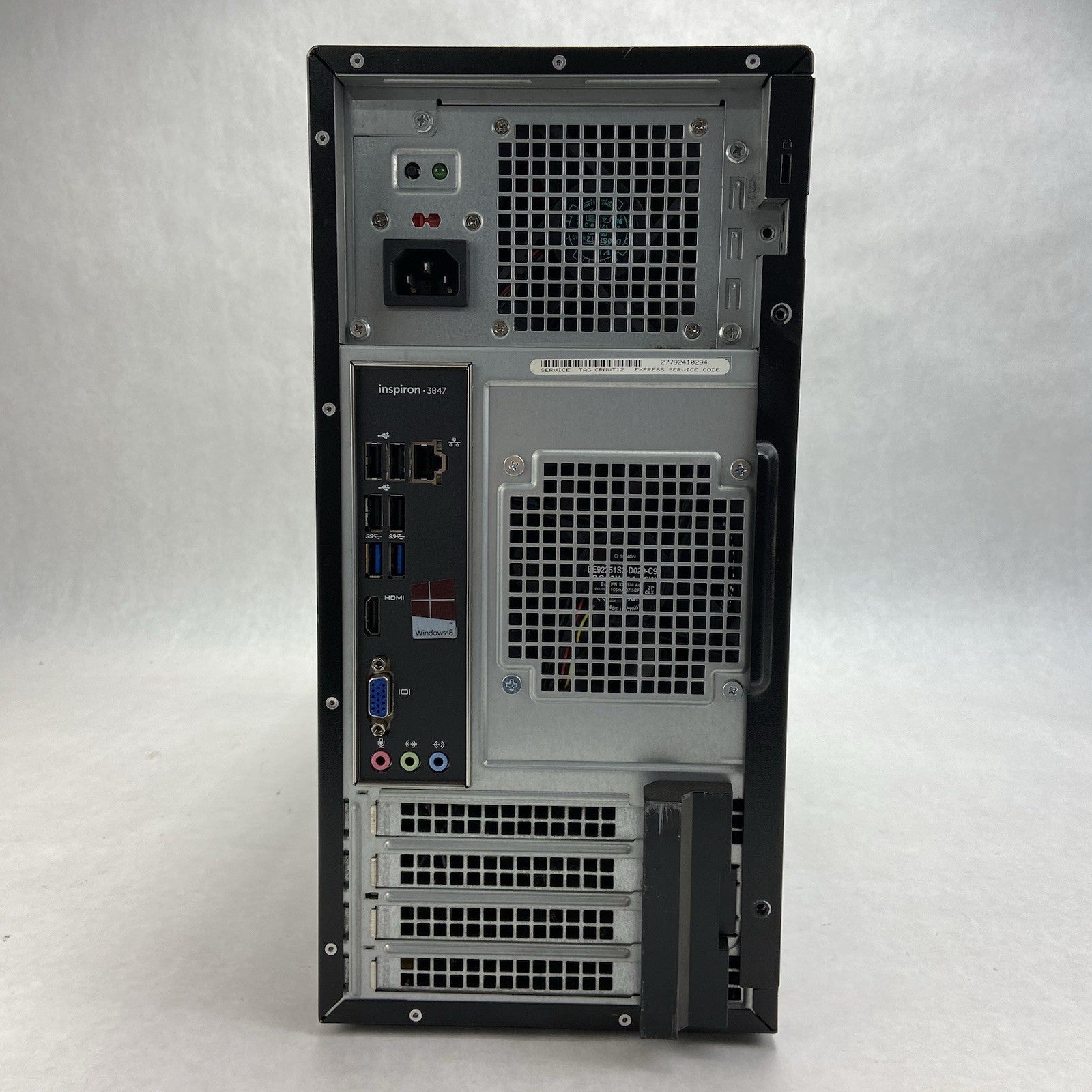 Dell Isnpiron 3847 MT Intel Pentium G3240 3.1GHz 4GB RAM No HDD No OS4