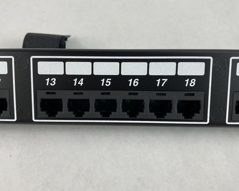 ICC 24- port 8P2C Patch Panel with 50-Pin Female Telco Connector 1 Rack Mount