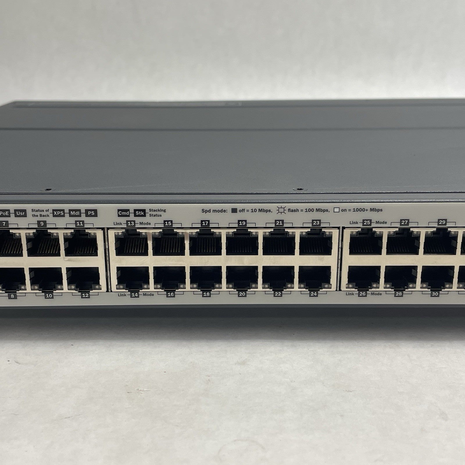 HP 2920-48G PoE+ Switch J9729A 48-Port With J9731A Network Switch No PS4