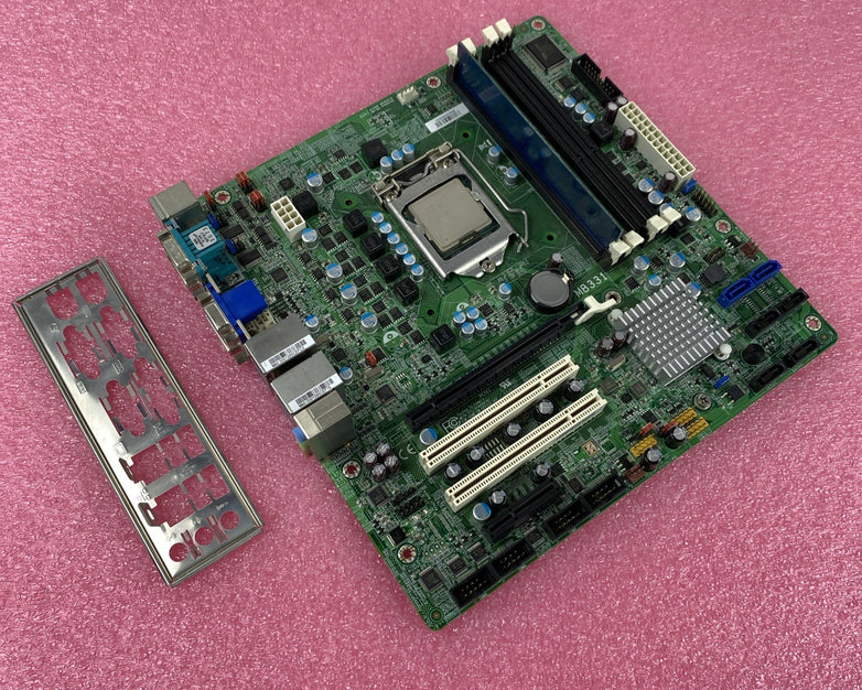 DFI MB331 Motherboard Intel Core i3-2100 3.1 GHz 4 GB RAM w/ Shield