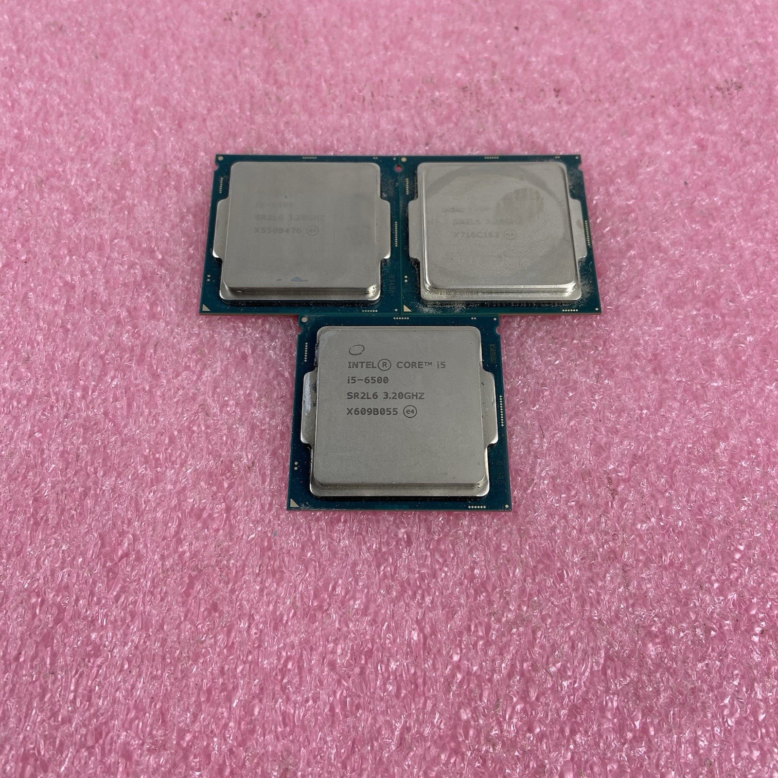 Lot of 3 Intel Core i5-6500 SR2L6 3.2GHz Desktop CPU1