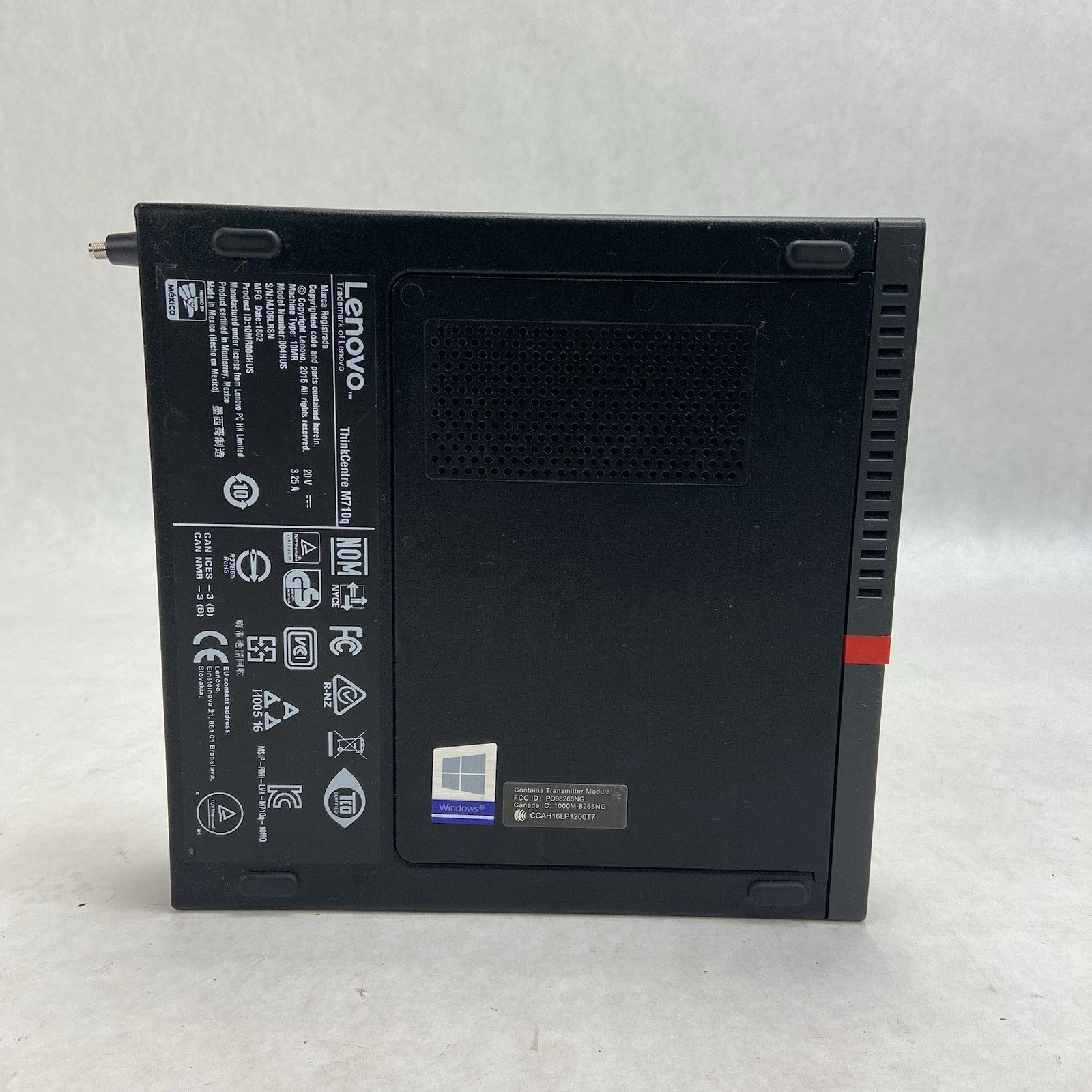 Lenovo ThinkCentre M710q Micro Intel Core i5-6500T 2.5GHz 8GB RAM No HDD\OS\AC4