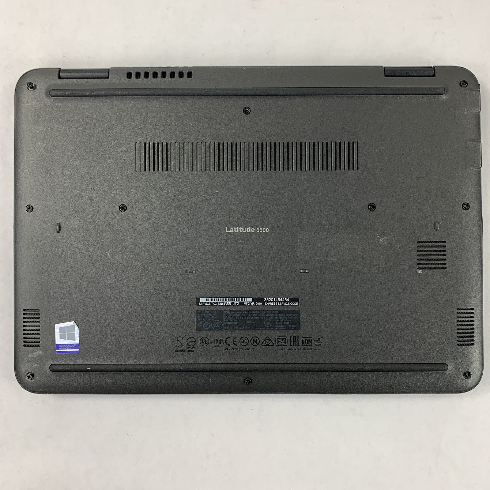 Dell Latitude 3300 13.3" i5-8250u 1.6 GHz 8 GB Ram NO OS No HDD No Batt No AC