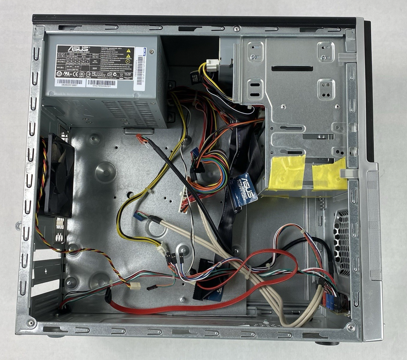 ASUS Desktop Barebone MicroATX Computer Case with 300W Power Supply