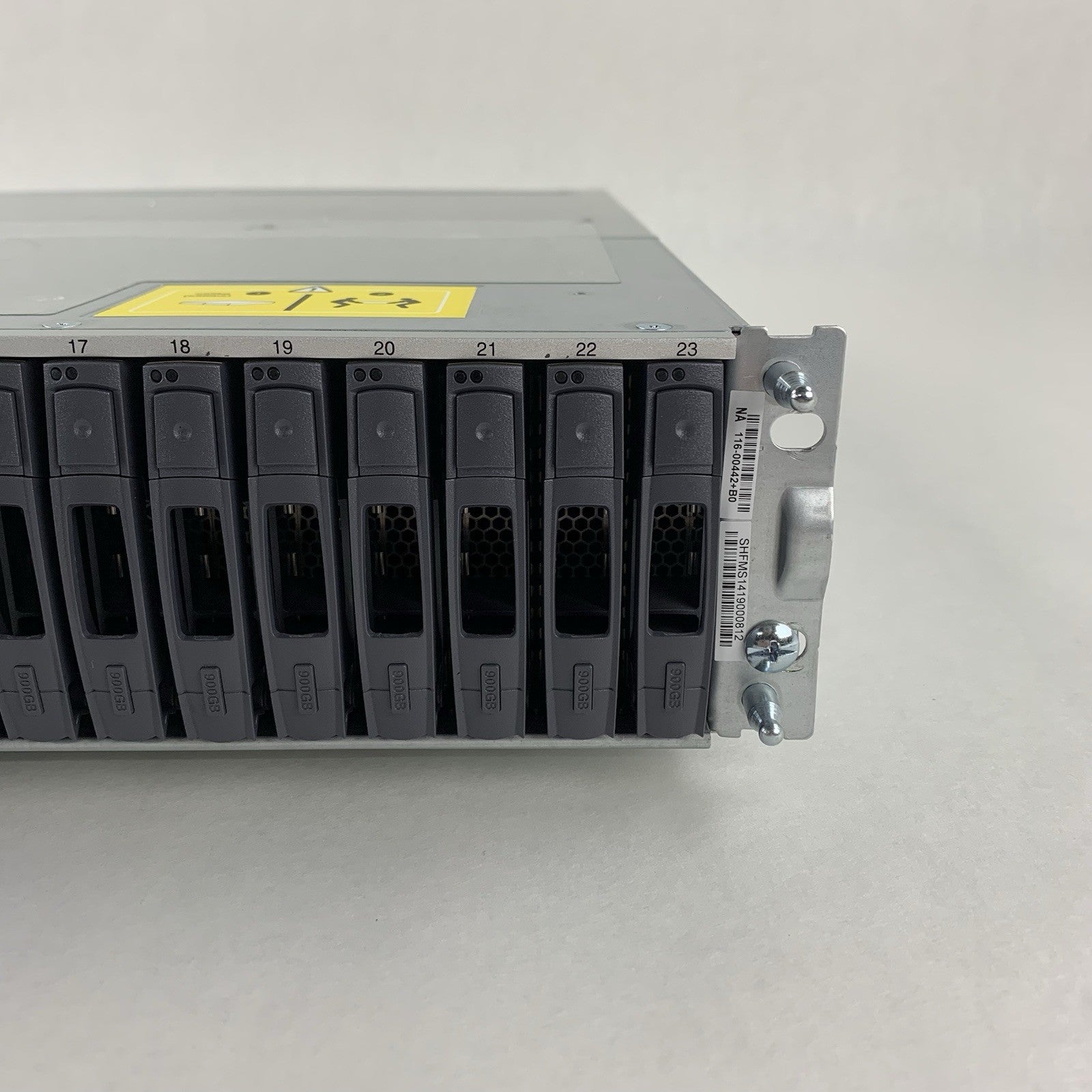 NetApp NAJ-1001 24-Bay SAS Hard Drive Array w/ 2 PSUs 23x Caddies No HDDs4