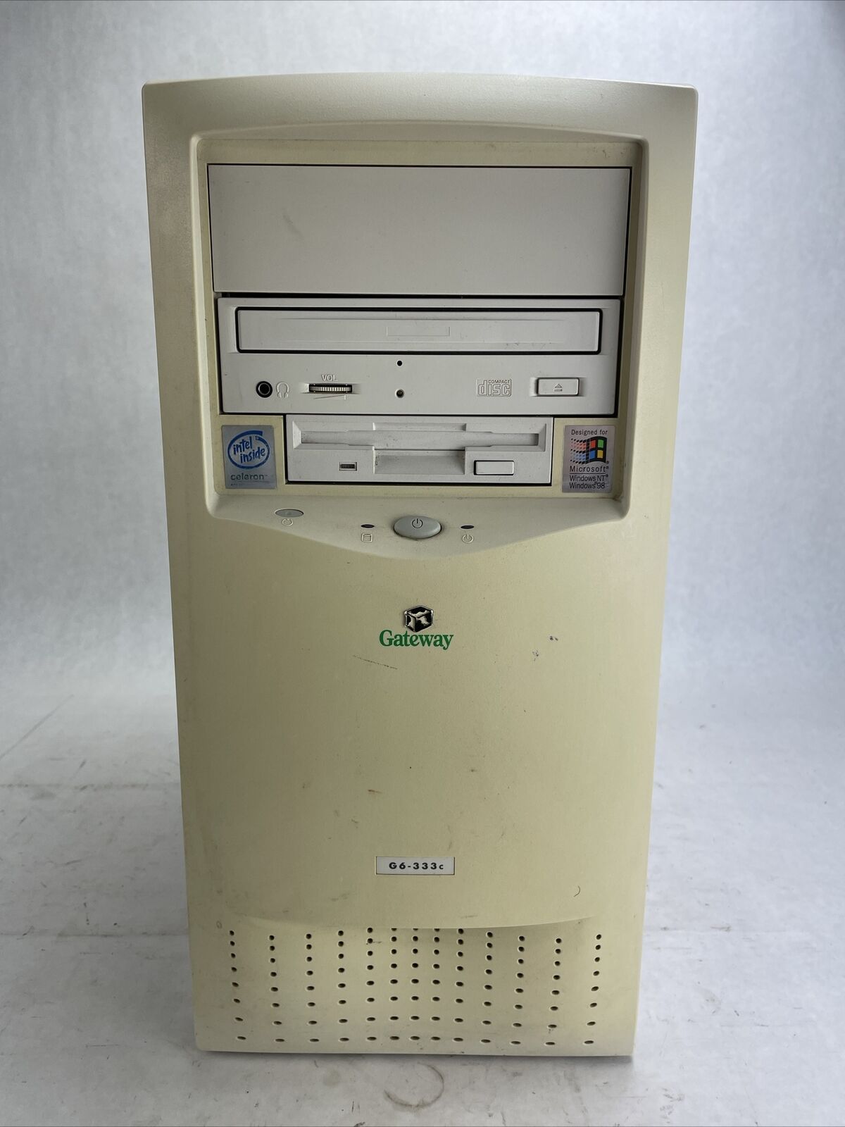 Gateway G6-333c MT Intel Celeron 333HMz 32MB RAM No HDD No OS