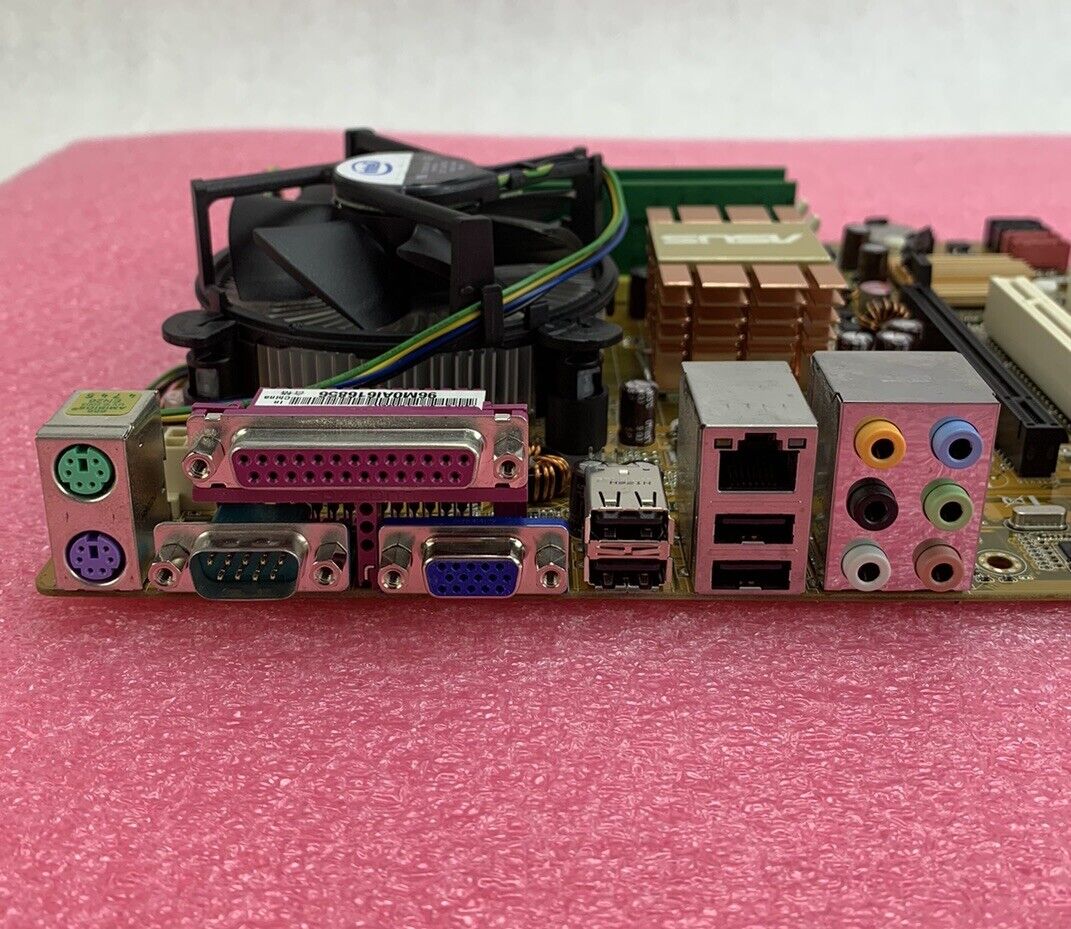 ASUS PSKPL-CM Motherboard Intel Pentium Dual-Core E5300 2.6GHz 2GB RAM w/Shield