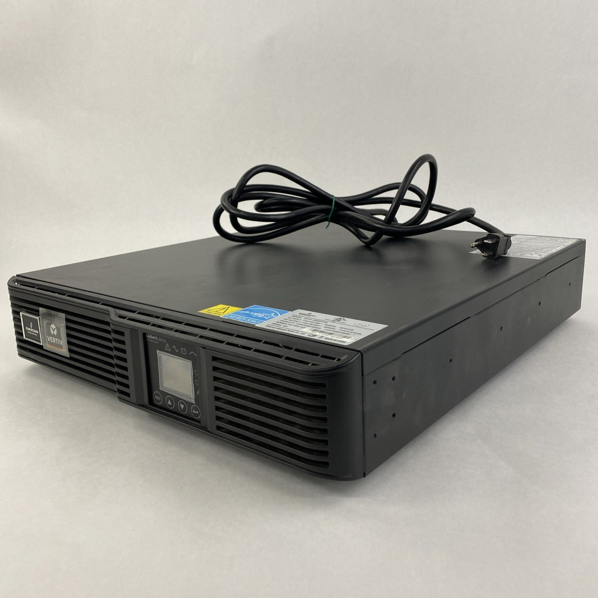 Vertiv Liebert GXT4-1500RT120 Battery Backups Tested - No Batteries Ears READ0