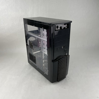 Vintage Ultra Chieftec Dragon Clone ATX Tower Computer Case Gloss Black Window