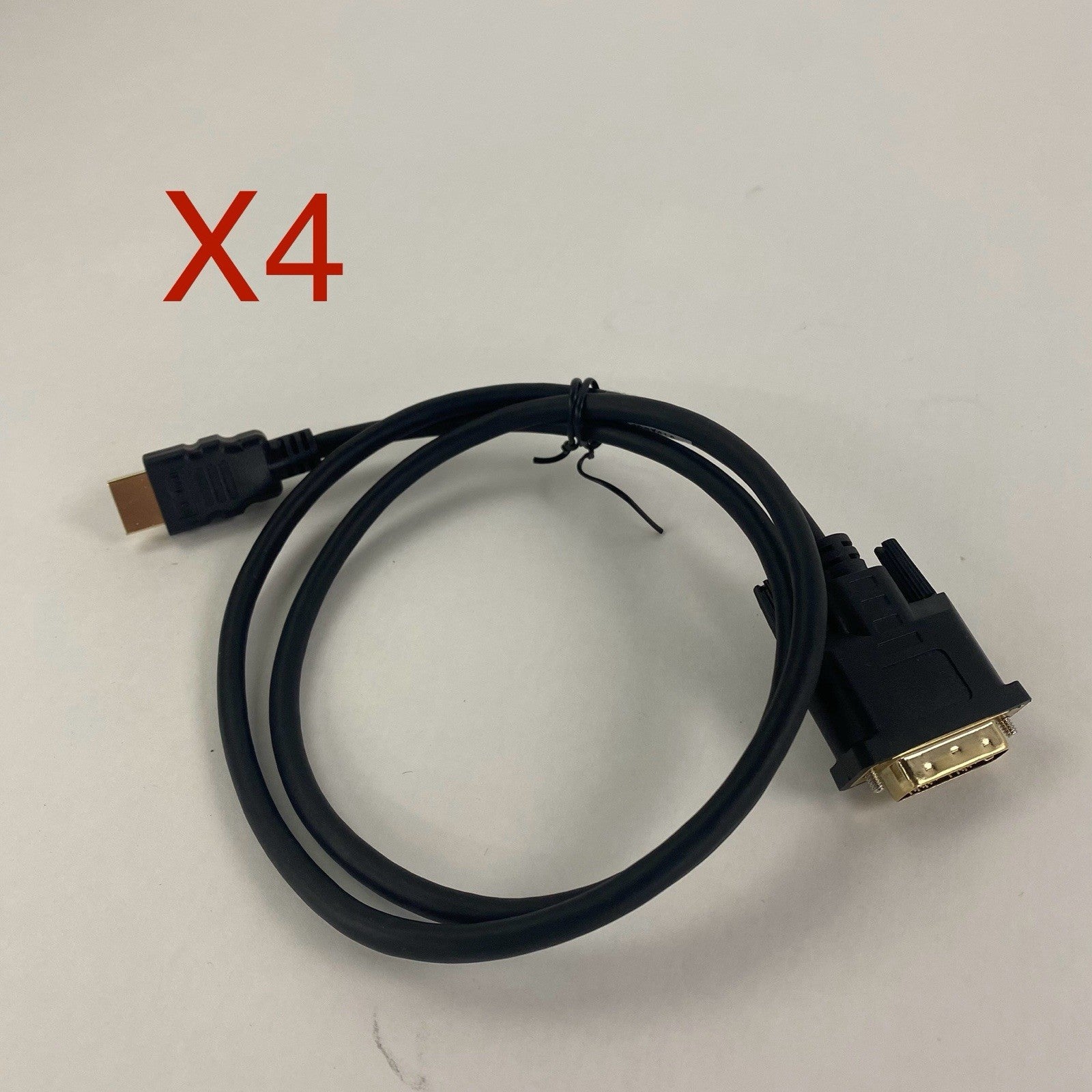 HDMI to DVI 3' Single Link DVI Cable Lot of 40