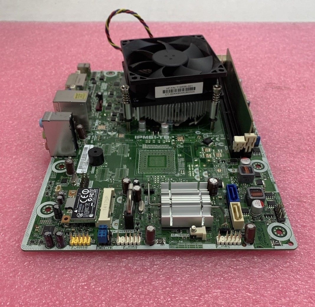 HP IPM61-TB MT Motherboard Intel Core i3-3240T 2.9GHz 4GB RAM 1 Stick w/ Shield1