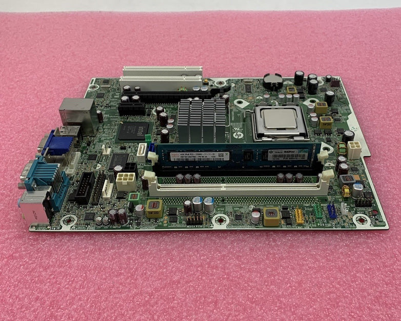 HP Compaq 400 Pro Motherboard Intel Core 2 Duo E7500 2.93GHz 4GB RAM No Shield