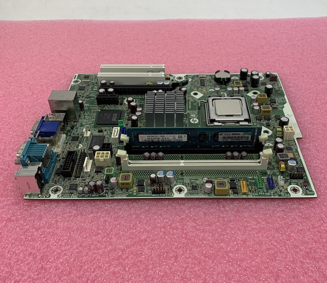 HP Compaq 400 Pro Motherboard Intel Core 2 Duo E7500 2.93GHz 4GB RAM No Shield