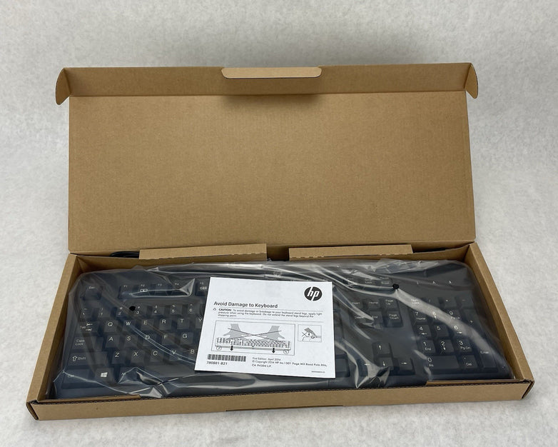 HP KB57211 Desktop USB Black 724720-001 672647-003 In Box Lot of 10