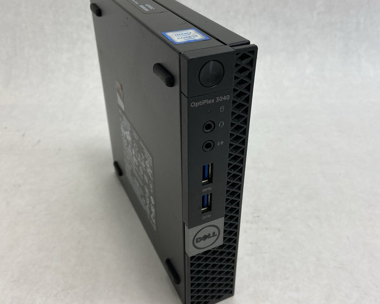 Dell Optiplex 3040 MFF Intel Core i3-6100T 3.2GHz 8GB RAM No AC/HDD/OS