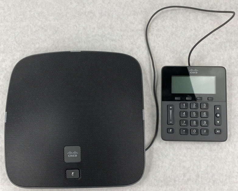 Cisco CP-8831 UC Conference Phone Base w/ Control Unit but NO POWER SUPPLY