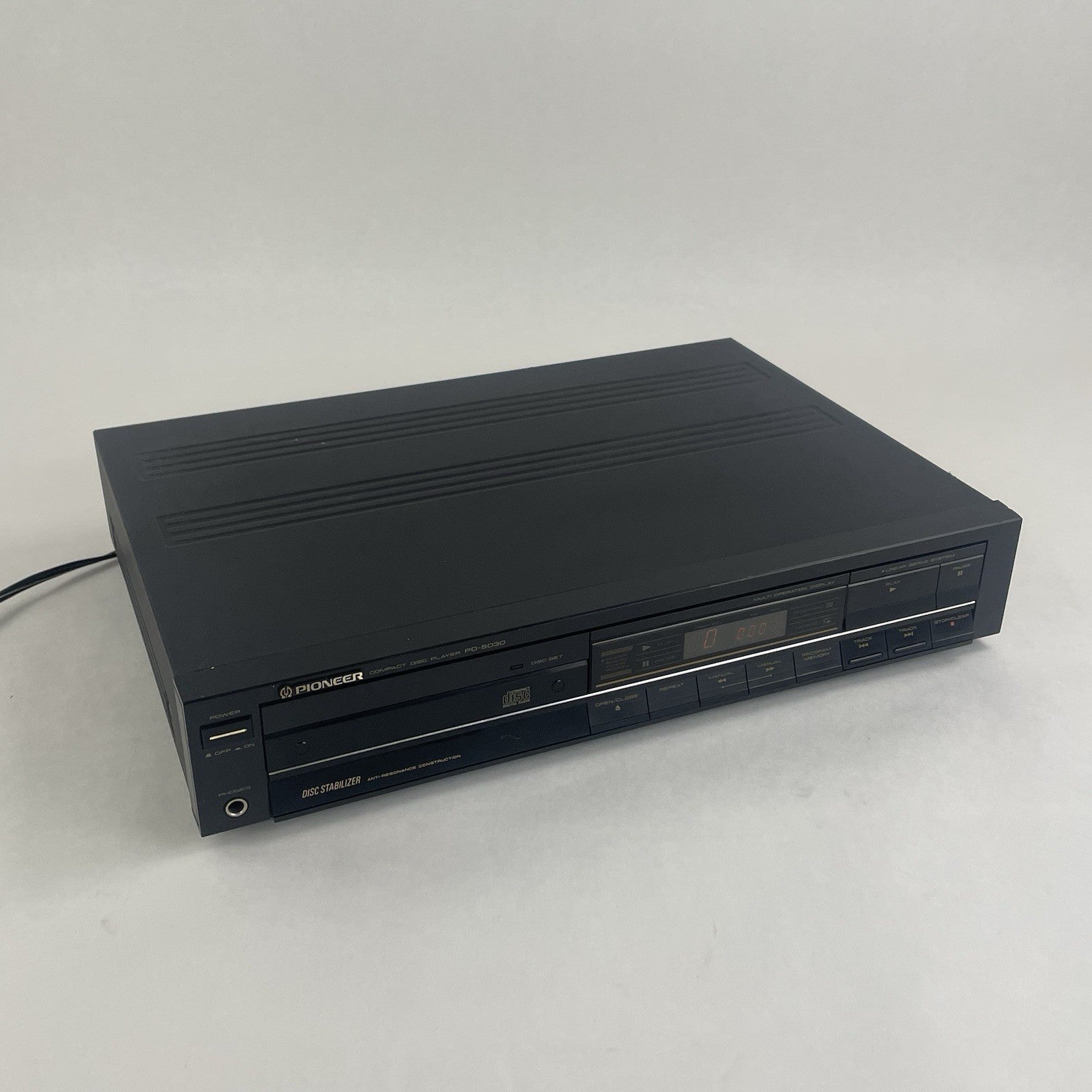 Pioneer PD-5030 Single CD Compact Disc Player 1986 Japan Tested0