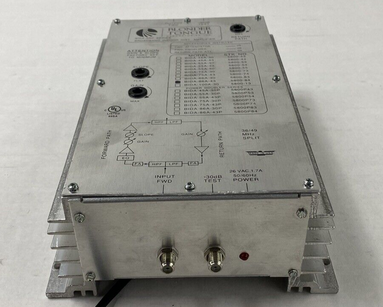 Blonder Tongue BIDA-ARP Series BIDA 86A-43 For Parts or Repair