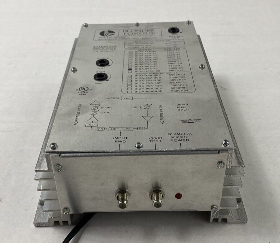 Blonder Tongue BIDA-ARP Series BIDA 86A-43 For Parts or Repair