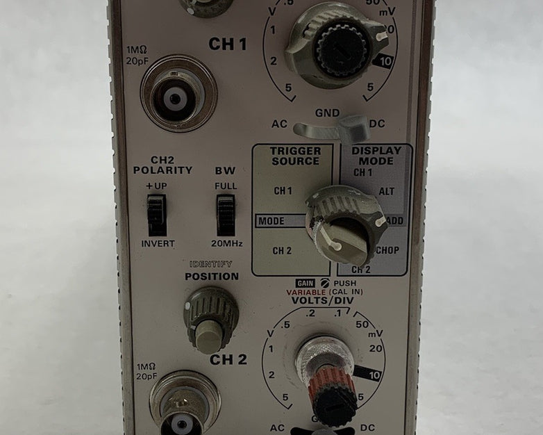 Tektronix 7A26 Dual-Trace Amplifier