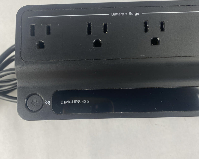 APC BE4 Back-UPS 425VA Battery Backup Surge Protector No Batteries Tested