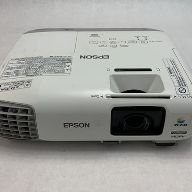 Epson PowerLite W29 H690A LCD Lamp Projector 3933 Lamp Hours - No Remote