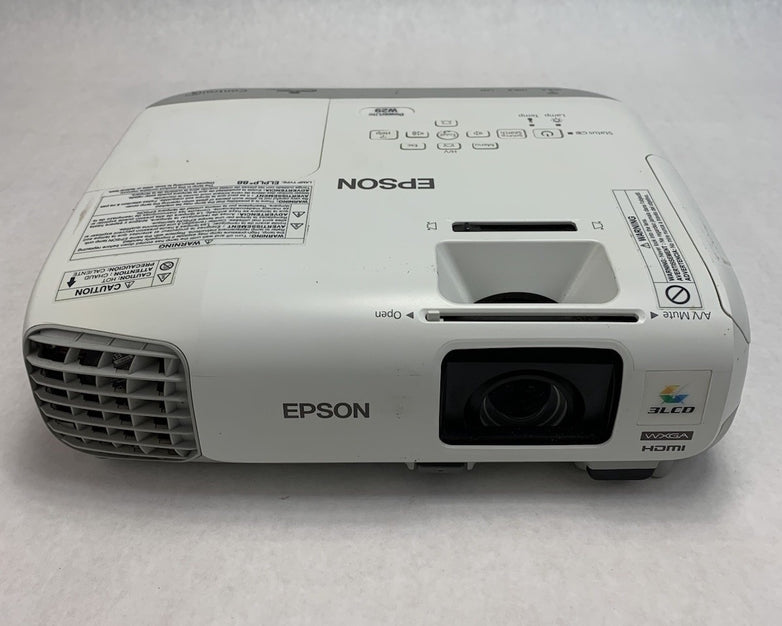 Epson PowerLite W29 H690A LCD Lamp Projector 3933 Lamp Hours - No Remote