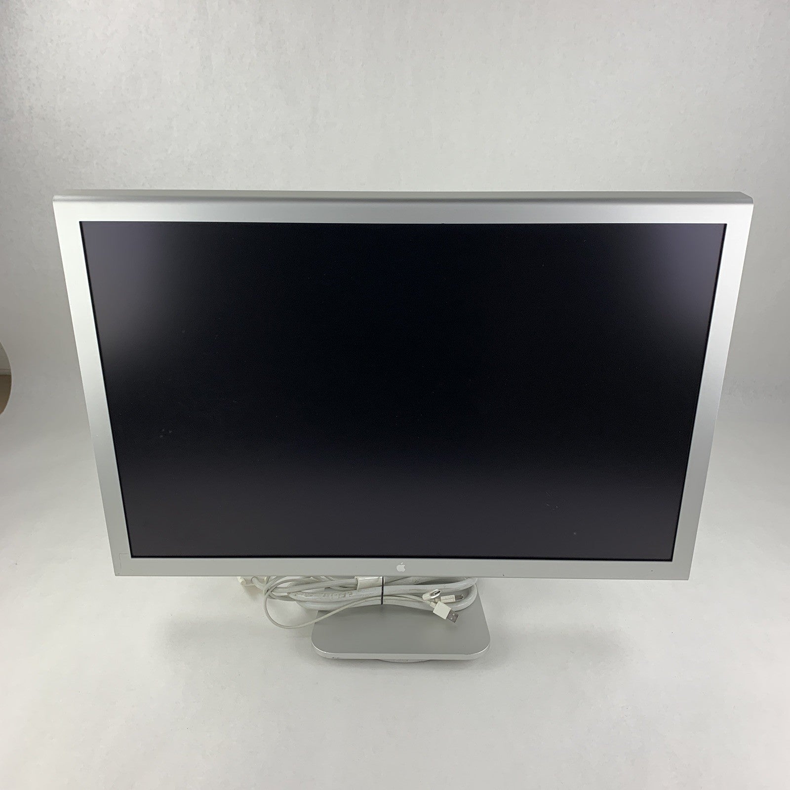 Apple Cinema Display A1083 30" Monitor Tested w/ Cords No Power Supply Scuff