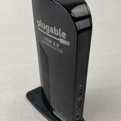 Lot of 3 Plugable UD-3900 USB 3.0 Universal Docking Station Untested