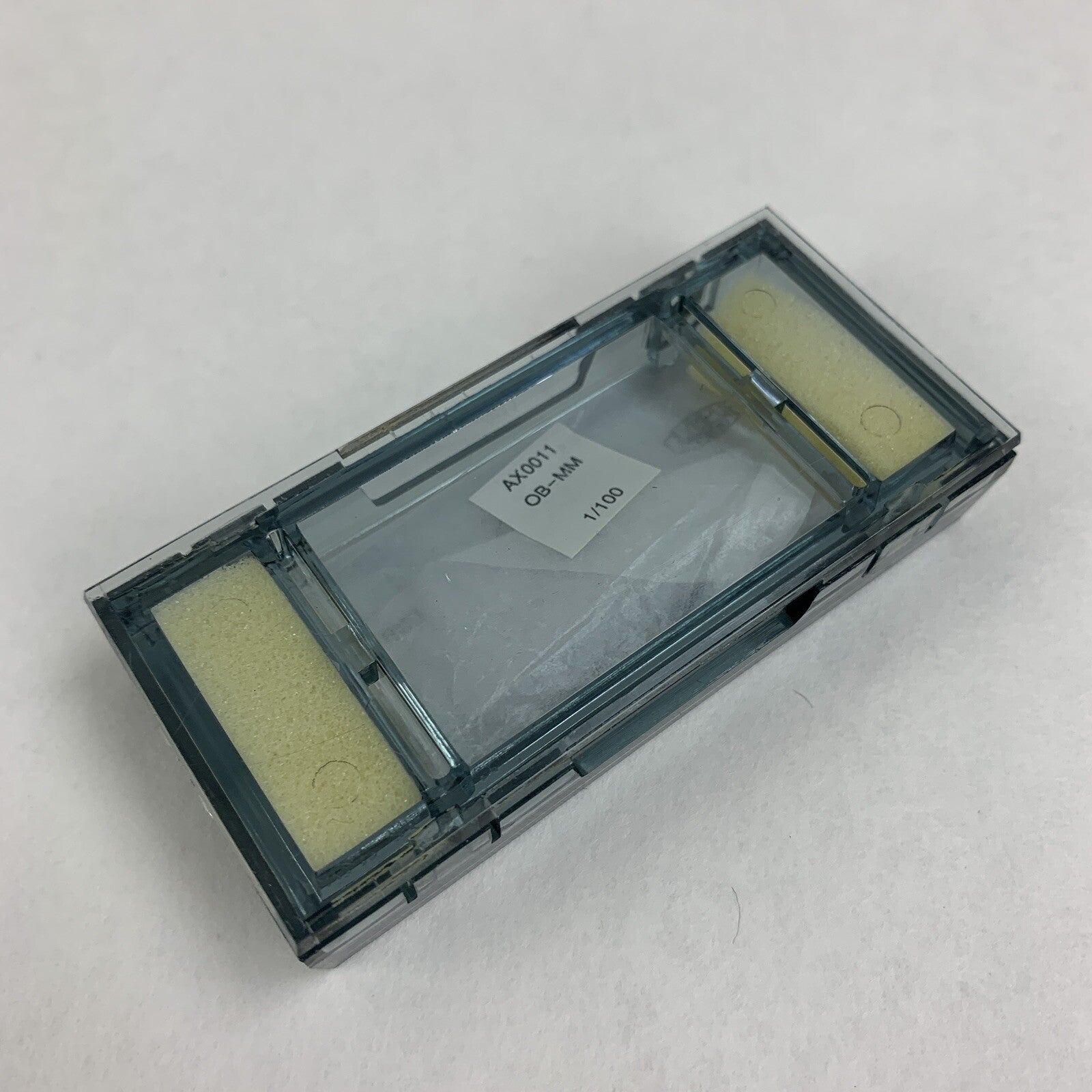 Olympus 0.01MM  Microscope Objective Micrometer Calibration Slide